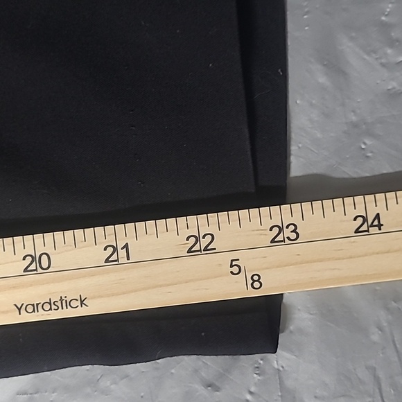 Worthington Black Culottes  Stretchy Wide Leg Cropped Palazzo Pants 22W Pockets - Picture 14 of 16